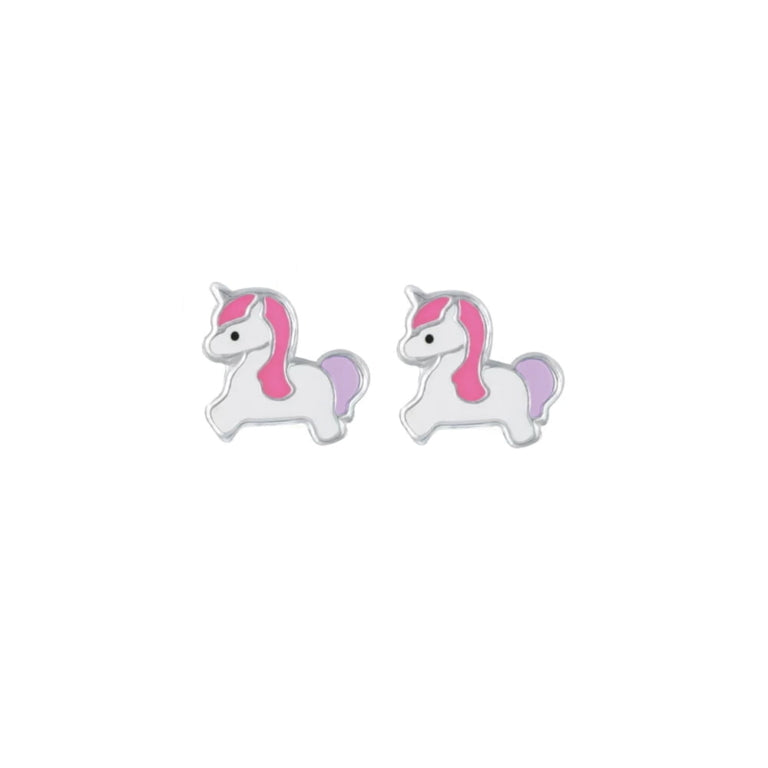 Children’s unicorn stud earring