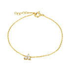 Gold Fine style trendy bracelet- 2 colours