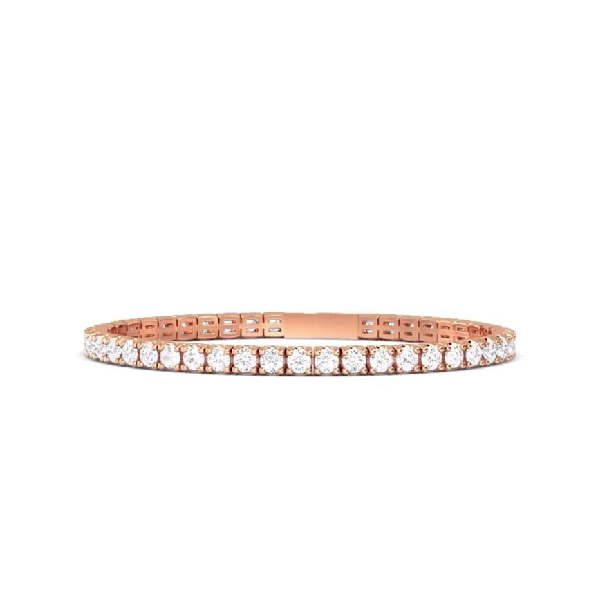 Diamond Flex Bangle 4.70xct