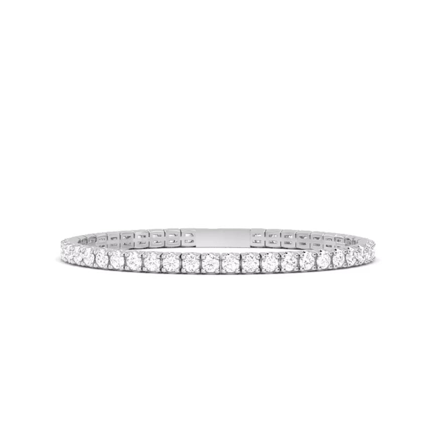 Diamond Flex Bangle 4.70xct